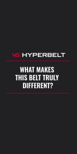 Versa Gripps Hyperbelt - Official Store. Bodybuilding Weightlifting Hypertrophy Belt Adaptative Fit & Full Core Support