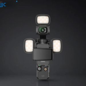 JJC Osmo Pocket 3 Mini Led Lightแม่เหล็กเติมแสงวิดีโอSelfie LightสําหรับDJI Osmo Pocket 3 ชาร์จไฟเสริม
