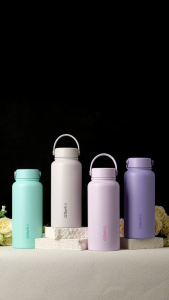 CIVAGO(32oz/960ml)Stainless Steel Vacuum Flask Tumbler Large Capacity Bottle Coffee Cup with Handle
