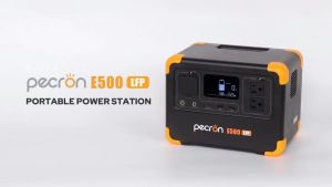 Pecron E500LFP Portable Power Station(UPS) 600W/576Wh LiFePo4 แบตสำรองพกพา แบตสำรองไฟ 220V รับประกัน2ปี