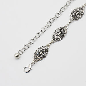 Bohemian Ethnic Metal Waist Chain For Women Vintage Multifunctional Body Belt Sweater Dress Decor Fashion Accessory
