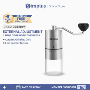 Simplus Mannual Coffee Grinder Coffee Maker Portable Bean Coffee Machine High Precision