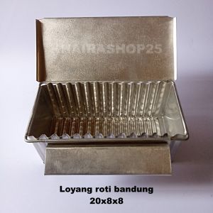 Loyang Roti Tawar Bandung Gerigi 20x8x8 cm