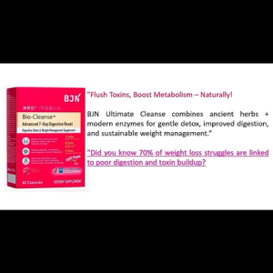 BJN Bio Cleanse + Advanced 7-Day Digestive Reset Buy 7 FREE 5