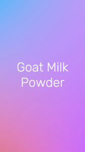 Goat Milk Powder 500g | Susu Kambing Asli Muslim | VALUE PACK 500g