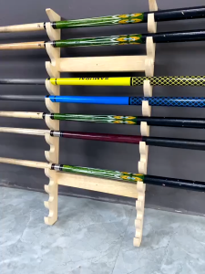 kệ treo sáo trúc 12 tầng bằng gỗ tặng kèm ốc vít