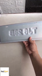 CAR PLATE TEMPORARY STANDARD