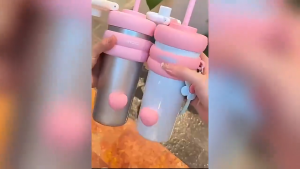 MOC 750ML  316  Stainless Steel Handheld Thermos Bottle Insulated Vacuum Tumbler Hot &Cold Thermos Cup Mug