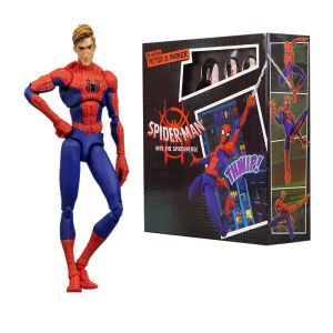 2 Styles Spider-Man Miles peter Anime action figure toy doll figurine legend Morales hobby Spiderman Collection model gift