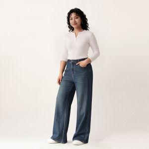 HIPPIE MISS | Slimming Plus Size Flared Jeans