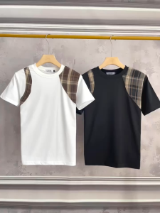 Áo Thun Cổ Tròn CARO Vai Tay Ngắn Vải Cotton Co Giãn 4 Chiều Form Regular Fit - TUTEE