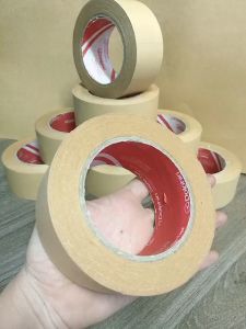 Băng dính Kraft viết được và không viết được (47mm x 50Y)– Tự phân hủy thân thiện với môi trường – Dùng vá thùng carton