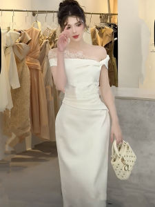 Elegant Off-Shoulder Dress for Women