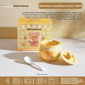 MODERN SWEETHOME | Heat-resistant Ceramic Oil Container