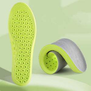 Sport Shock-Absorbing Insoles For Running Shoes Memory Foam Comfortable Soft Foot Sweat-Absorbing Breathable Arch Support Insert