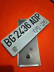 JASA PLAT NOMOR MOTOR BAUT TANEM 1 PASANG