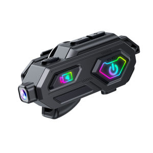 64GB Bluetooth Motorcycle Intercom Helmet Driving Recorder