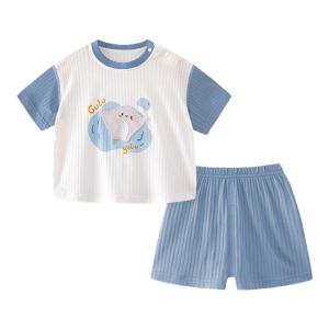 TONGLIANCHUXIN | Summer Thin Baby Short Sleeve Shorts Set