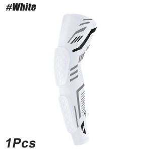1/2PCS Padded Arm Sleeves Elbow Forearm Crashproof Pads for Football Basketball Volleyball Soccer