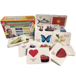 [HCM] Bộ thẻ học thông minh theo phương pháp giáo dục sớm Glenn Doman. Flash card song ngữ Anh Việt  gồm 16 chủ đề 416 thẻ cho bé học về thế giới xung quanh