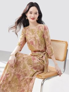 La Chapelle | Đầm Hè Họa Tiết Hoa Vintage Ôm Sát Dành Cho Các Sự Kiện Chính Thức
