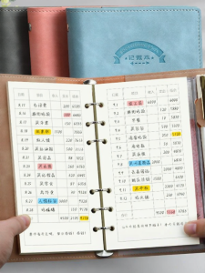 Financial Record Keeping Ledger Book Cash and Receipt Organizer