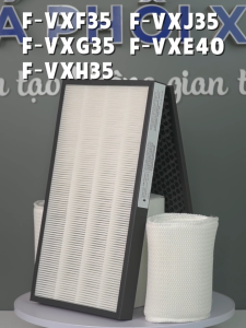 Màng lọc tương thích máy Panasonic F-VXG35 F-VXF35 F-VXH35 F-VXJ35 F-VXE40 - Màng lọc Hepa - Tấm lọc không khí chất lượng cao