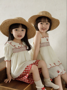 YOEHYAUL | Bộ Đồ Mùa Hè Cho Bé Gái Họa Tiết Anh Túc
