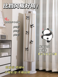 กันลมติดเครื่องปรับอากาศแบบตั้งได้ ครอบลมระบายอากาศทรงกระบอก ครอบลมระบายอากาศแบบอเนกประสงค์สำหรับห้องนั่งเล่น