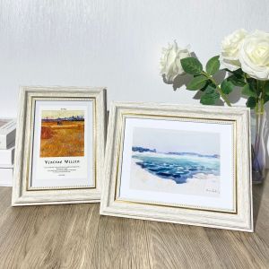 Frame 4R 6R 8R A4 Modern Design Wood Photo Frame Simple Fresh Design Scandinavian Modern Design Frames Photo Convocation