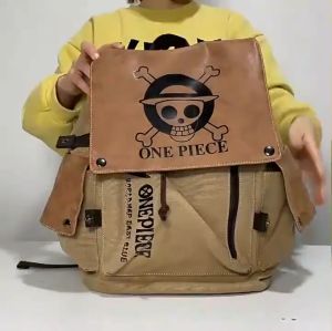 Anime Backpack One Piece Attack on Titan Demon Slayer tanjiro Want Want Secret Service School Bag Naruto Tokyo ghoul