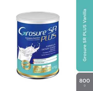 【FREE: SHAKER/WET WIPES 80S/TOTE BAG】Grosure SR Plus 800g (Diabetic Milk / Meal Replacement)