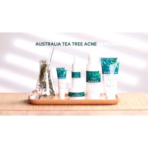 LAIKOU Australia Tea Tree Acne 5pcs Skincare Set Purify Pores Oil-Water Balance Repair Acne Skin Bye Bye Acne Set