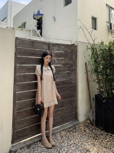 Elegant Slimming Loose Dress for Short Height Girls Summer