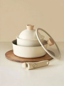 KIMS COOK | Detachable Baby Anti-bacterial Milk Pot Set