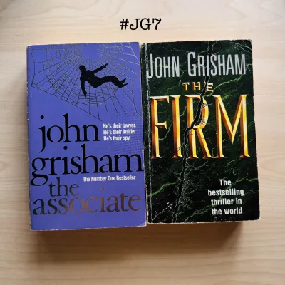 JOHN GRISHAM book bundles (MMPB size Preloved) Crime Legal Suspense Thriller Fiction