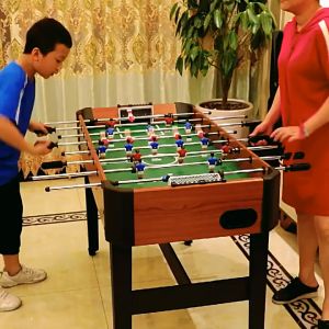 Foosball table Standard eight-pole football table for kids Foosball table for adults oversize home entertainment