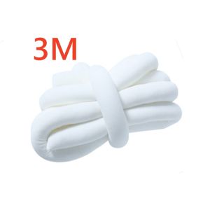 3M/5M Baby Bed Surround Ins Fried Dough Twists Soft Bag Fence Baby Splice Bed Anti-collision Strip Barrier Newborn Bed Bumper