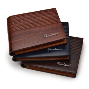 New Luxury Fashion Men Leather Wallets Simple Style Male Purse With Credit Card Holders Money Bag For Man