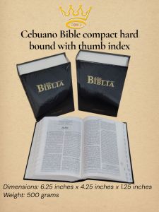 CEBUANO ANG BIBLIA COMPACT HARDBOUND (THUMB AND NO THUMB INDEX)