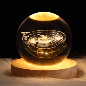 Crystal Ball Night Light: A Unique Home Decor Christmas Gift