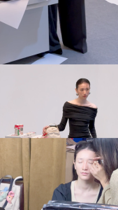 เครื่องหมายรองเท้าหนังแท้/คู่บางรองเท้า หัวแหลม 7 ซม. รุ่น LOVET สี Black ให้บริการใหม่ สำหรับผู้หญิง