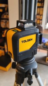 Tolsen Industrial Osram Green Beam Self Leveling Two Plane Leveling (30Meters) and Alignment Line Laser 35154