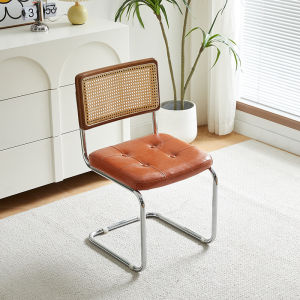 MU FENG ZHI NAN | New 2024 Luxury Dining Chair Wicker