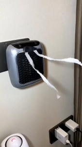 SG-Stock Portable Heater German Mini Wall Mounted Household Heater Fan With Thermostat Energy Saving Room Remote Control Heater