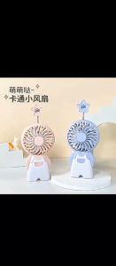 Mini Fan Rechargeable Star Man Portable Handheld Handy USB Pocket With Flashlight Function
