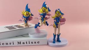 Cross-Border Game King Mutoh Game Hand-Made Two-Dimensional Beautiful Girl Dark Magician Girl Peripl Model Marina Ornaments