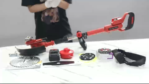 Grass cutter 588V brushless motor Cordless Rechargeable 9 inch high power lawn mower