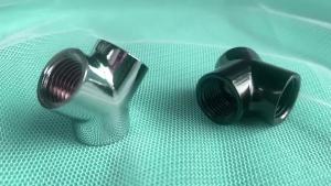 Bộ Phân Phối Nước Làm Mát Freezemod Khớp Nối Màu Đen/bạc G1/4 X3 Hình Chữ Y Đồng HDTD-3YTB Dùng Cho Hệ Thống Làm Mát Tự Chế