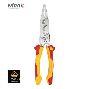 8 in 1 ฉนวนคีม 1000V VDE Snip จมูกคีมตัดสายไฟมัลติฟังก์ชั่ช่างไฟฟ้ามือเครื่องมือ 45489